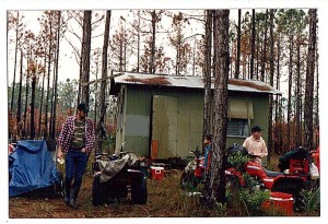 Our camp off Sandy Road.